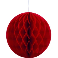 The Christmas Shop 3 Paper Balls| Paper Decorations