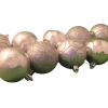The Christmas Shop 10 Silver Shatterproof Baubles| Silver & White Theme|Shatterproof