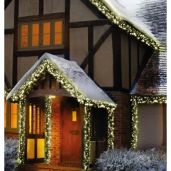 The Christmas Shop 480 Warm White Lights| Electric Operated Lights