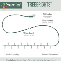 The Christmas Shop 1000 Warm White Lights| Electric Operated Lights