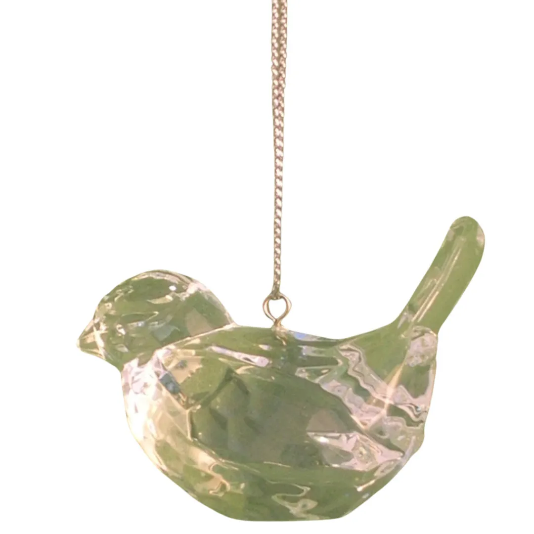 The Christmas Shop Acrylic Bird| Characters|Silver & White Theme