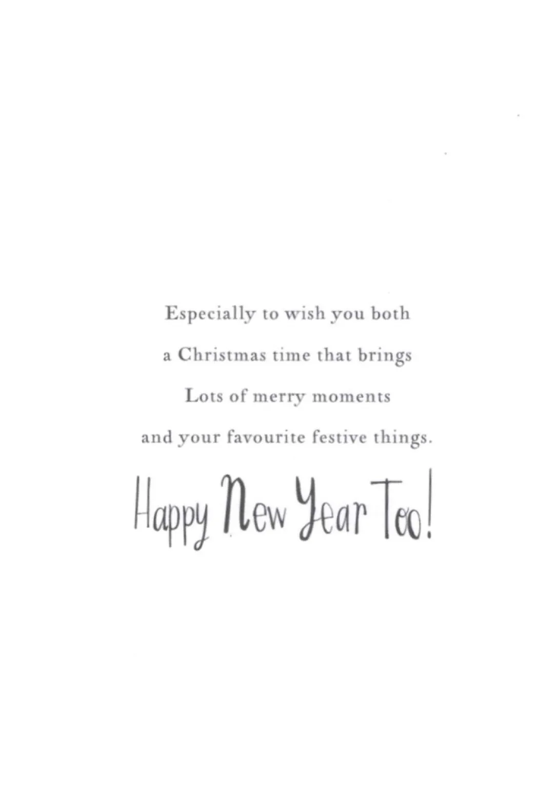 The Christmas Shop Auntie & Uncle Christmas Card| Cards For Relatives