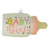 The Christmas Shop Baby Bottle - Girl| Baby'S First Christmas|Glass