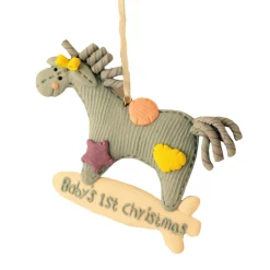The Christmas Shop Baby's 1st Rocking Horse| Baby'S First Christmas