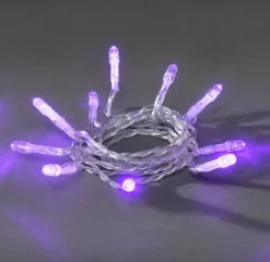 The Christmas Shop Battery Operated Purple Lights| Battery Operated Lights