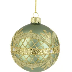 The Christmas Shop Bianca Bauble| Other Colours|Glass