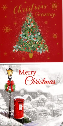The Christmas Shop Box Of Christmas Cards| Packs Of Cards