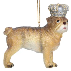 The Christmas Shop Bulldog With Crown| Characters|London