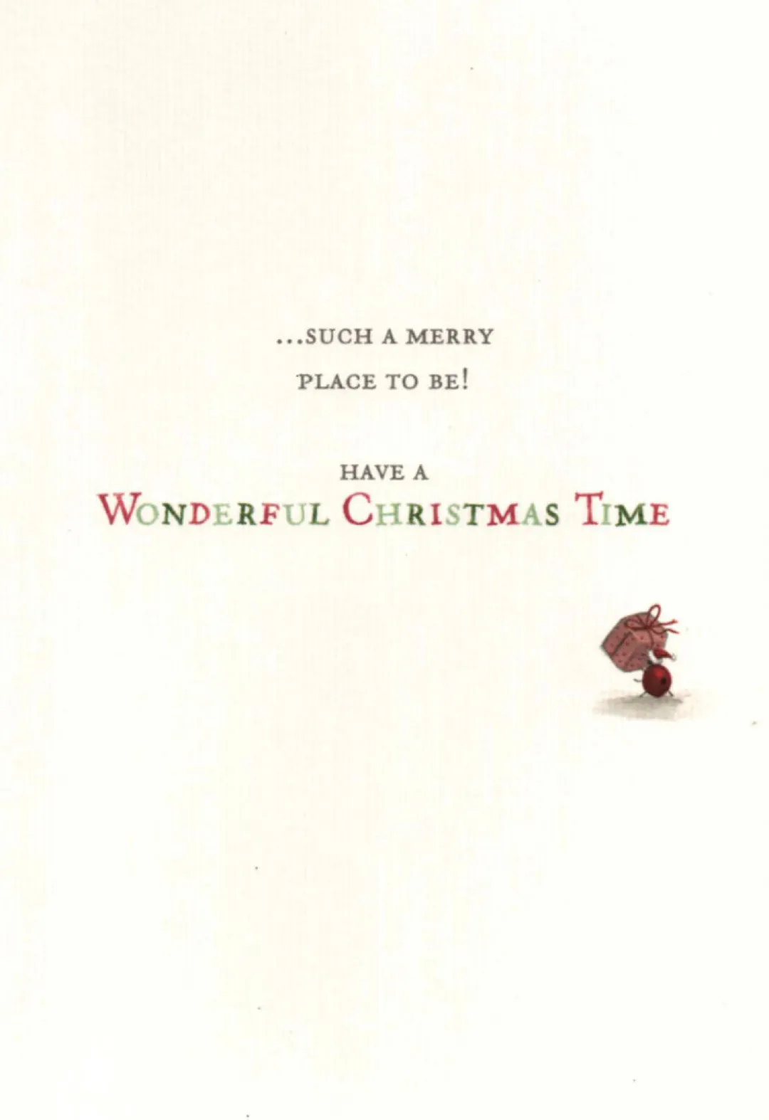 The Christmas Shop Christmas Card Gran And Grandad| Cards For Relatives