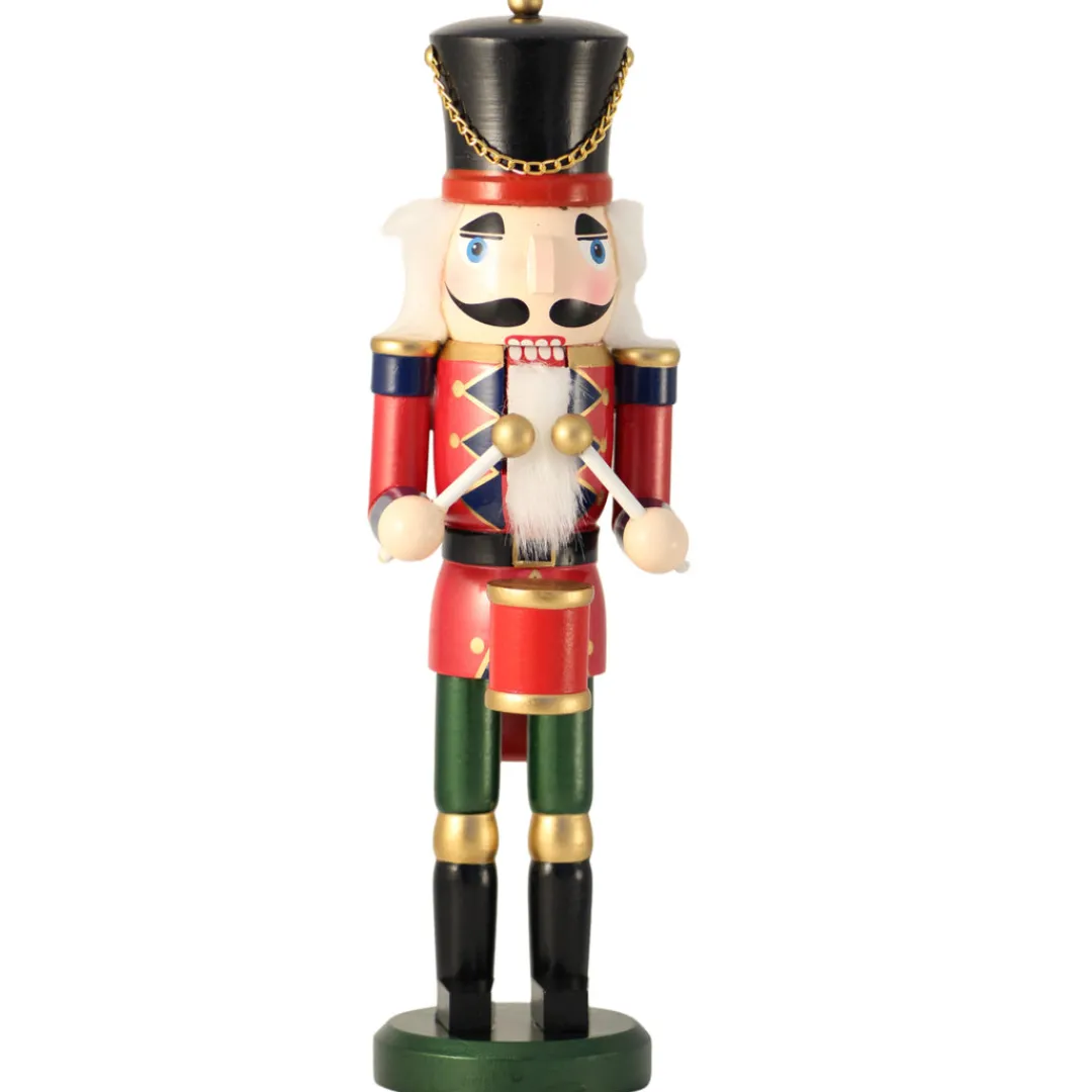 The Christmas Shop 36cm Nutcracker| Wooden Ornaments|Christmas Figures