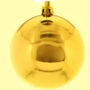 The Christmas Shop 15cm Shiny Gold Bauble| Gold Theme|Shatterproof