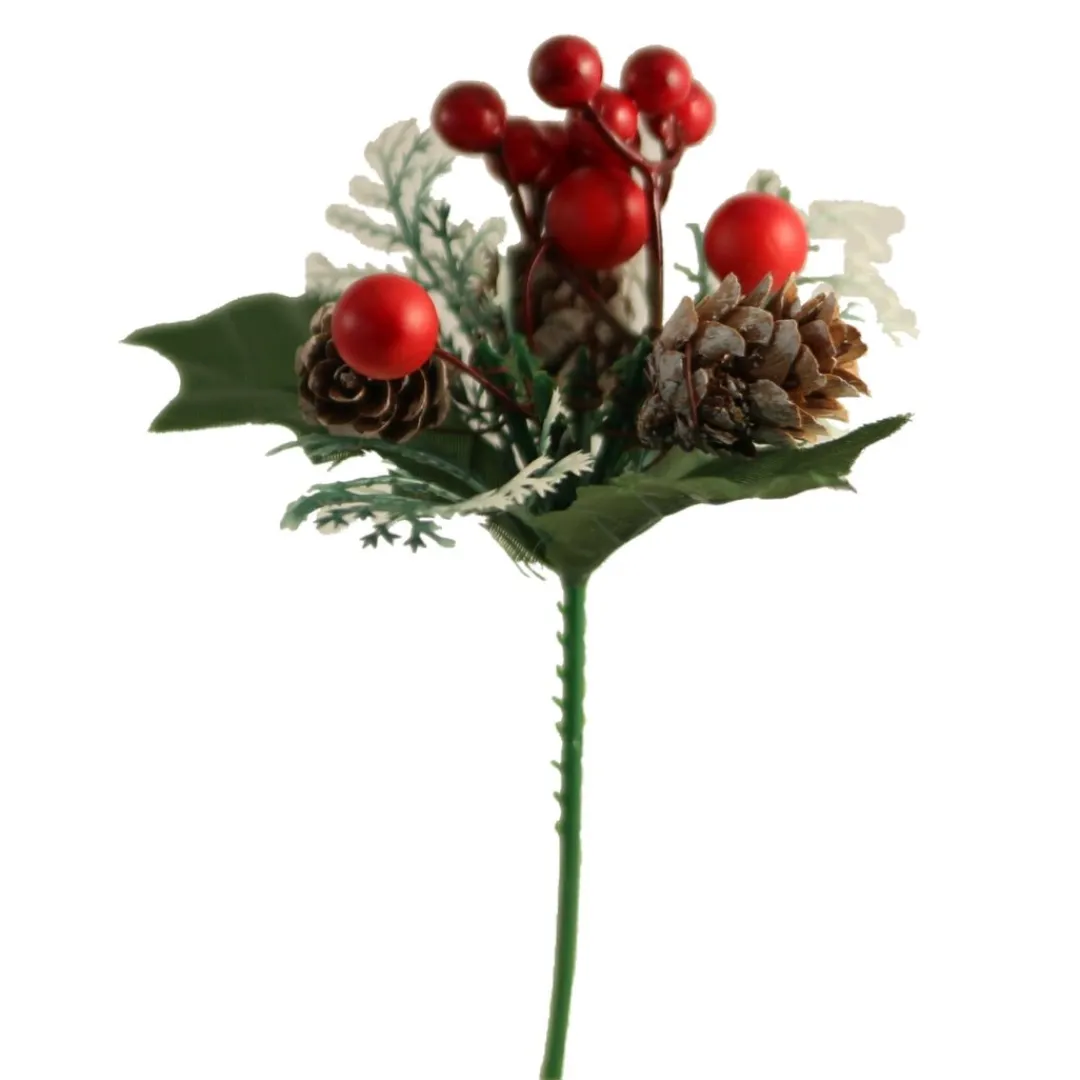 The Christmas Shop Cone And Berry Pick| Picks & Berries