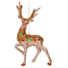 The Christmas Shop Copper Glitter Stag| Gold Theme