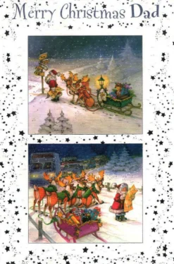 The Christmas Shop Dad Christmas Card| Cards For Relatives
