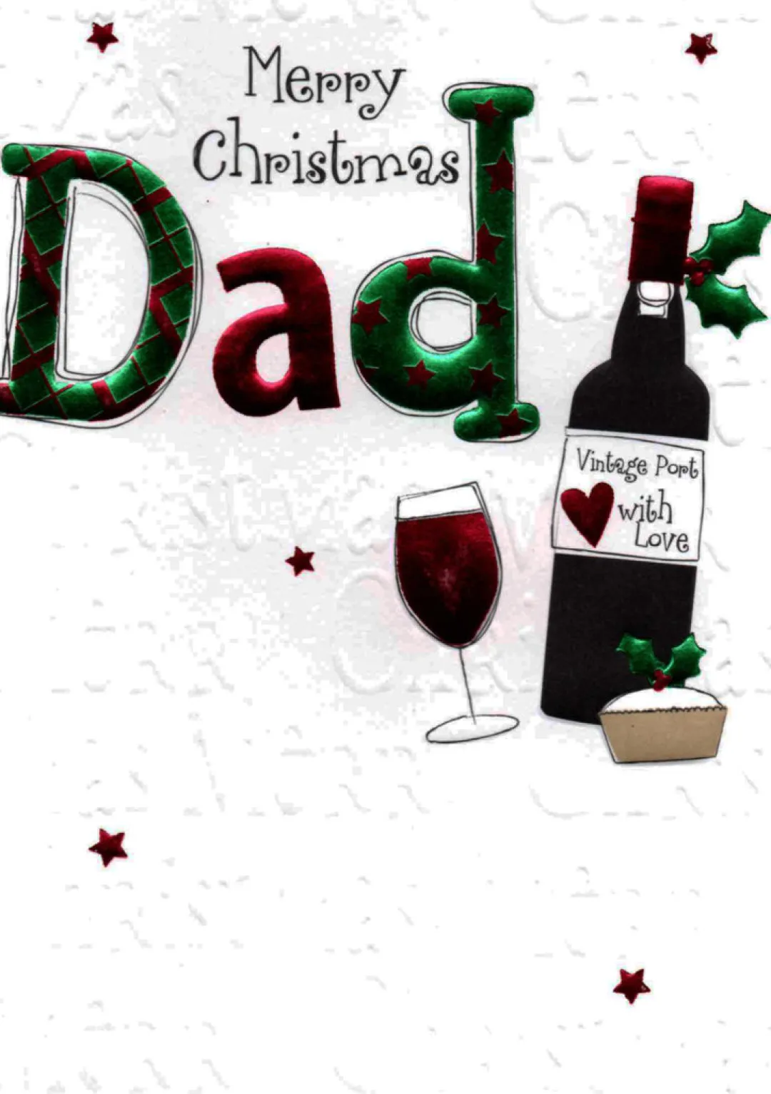 The Christmas Shop Dad Christmas Card| Cards For Relatives