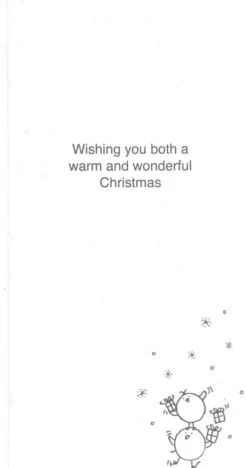 The Christmas Shop Daughter And Son-in-Law Christmas Card| Cards For Relatives