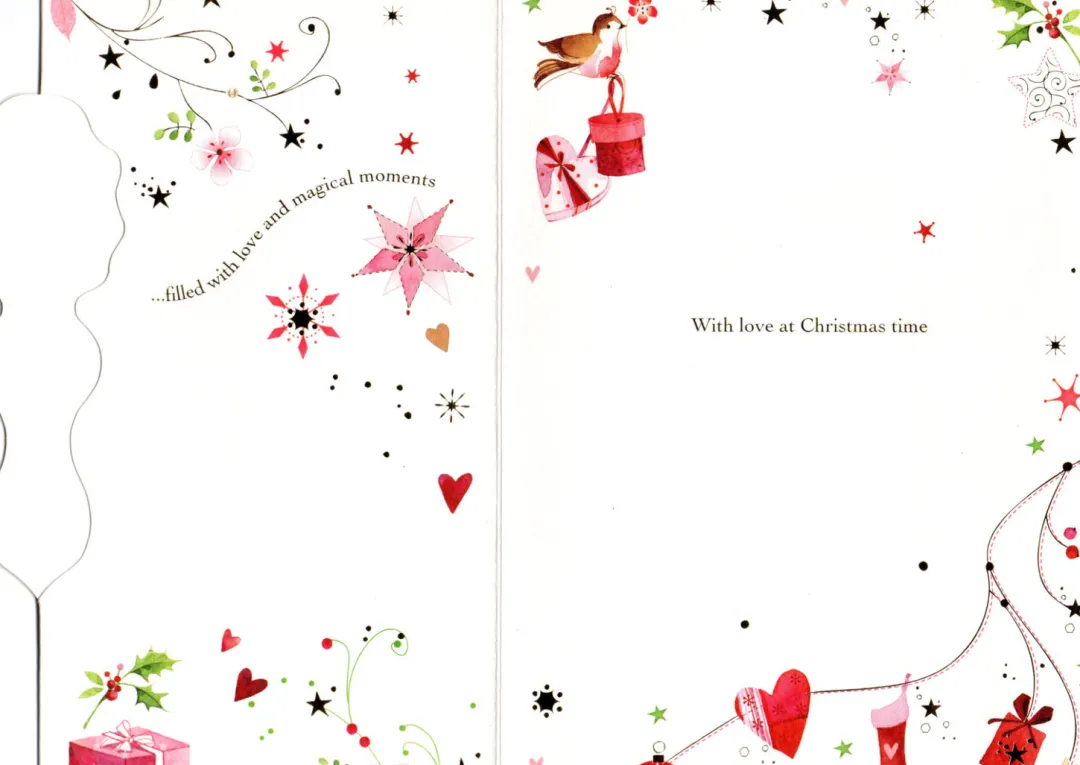 The Christmas Shop Daughter Christmas Card| Cards For Relatives