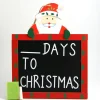The Christmas Shop Days To Christmas - Santa| Wooden Ornaments|Advent Calendars - Card, Fabric And Wood