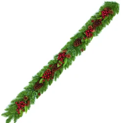 The Christmas Shop Decorated Garland| Garlands