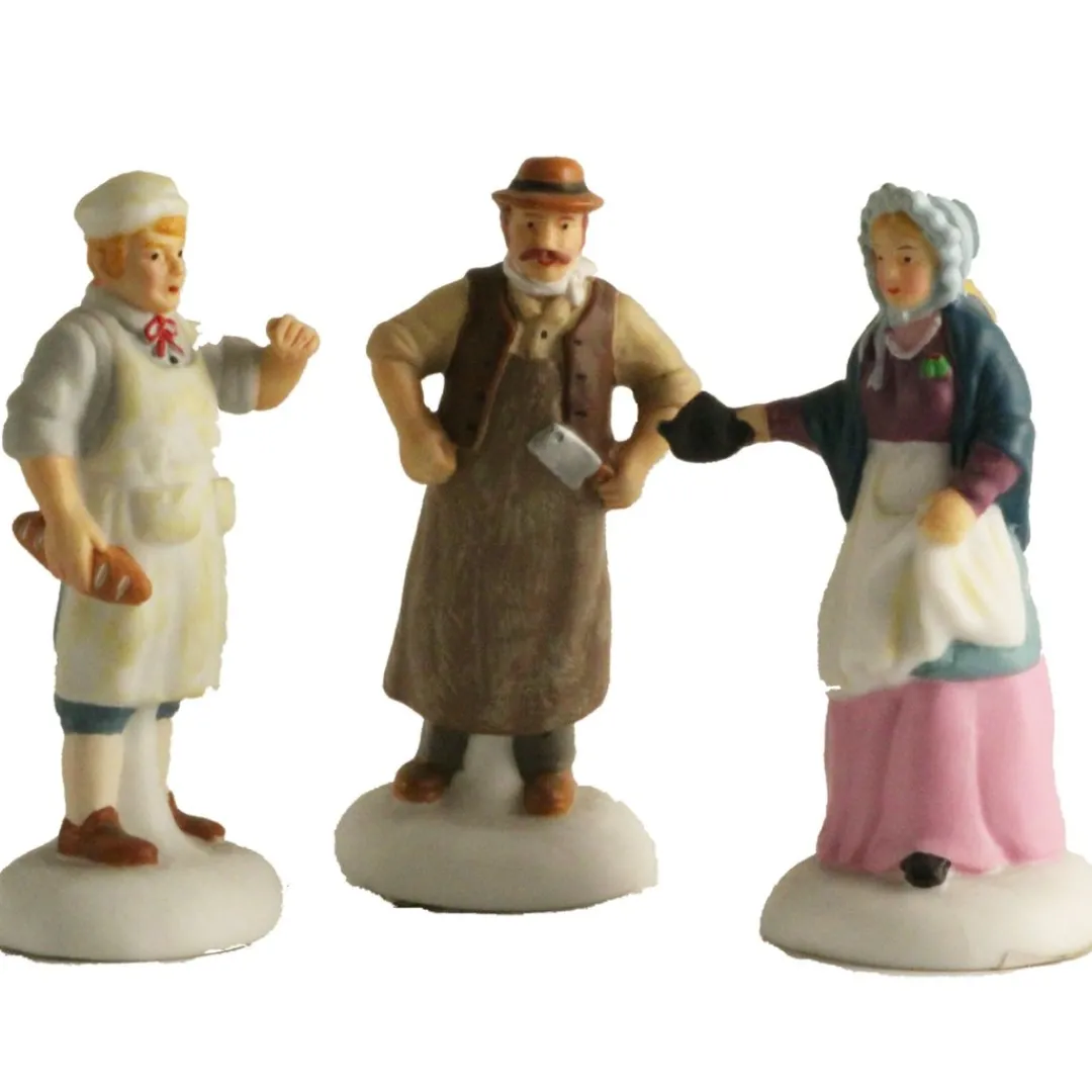 The Christmas Shop Dickens Shopkeepers| Lighted Houses