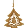 The Christmas Shop Diecut Wood Tree| Wood|Other Colours