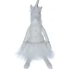 The Christmas Shop Fabric Princess Unicorn| Christmas Figures|Silver & White Theme