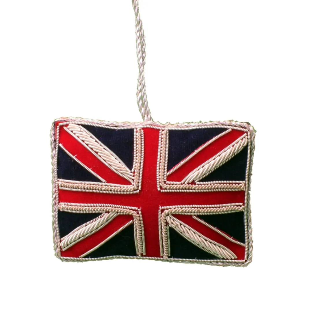 The Christmas Shop Fabric Union Jack| London