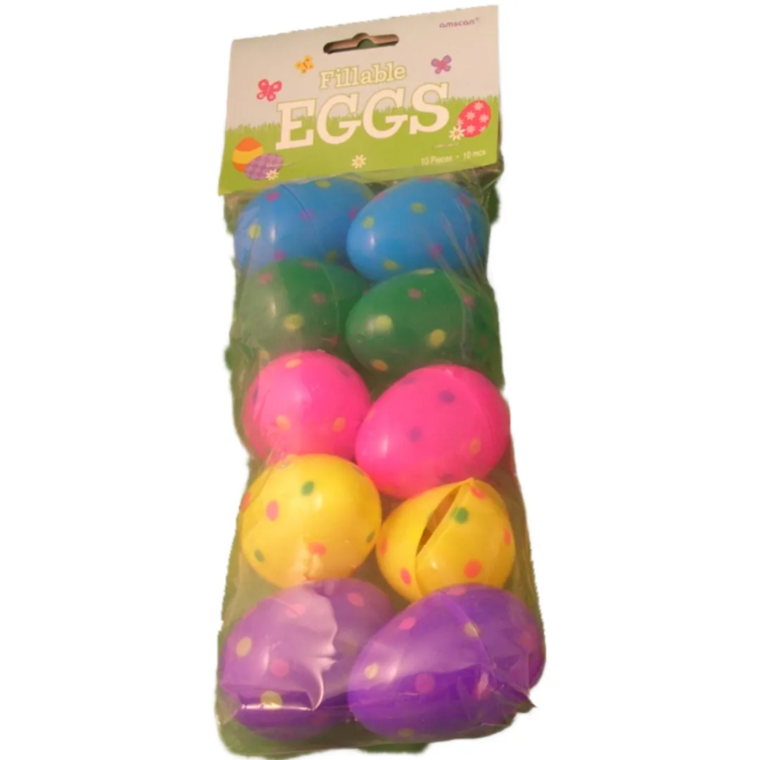 The Christmas Shop Fillable Eggs| Easter Etc.