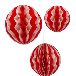 The Christmas Shop Fold-out Hanging Paper Balls| Novelties|Paper Decorations
