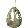The Christmas Shop Fretwork Egg With Bunny| Easter Etc.|Wood