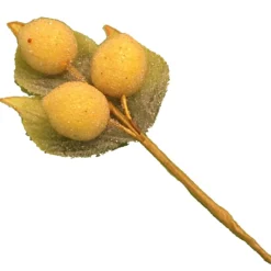 The Christmas Shop Frosted Lemon Pick| Picks & Berries|Other Colours