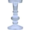 The Christmas Shop Glass Candle Stick| Candles