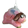 The Christmas Shop Glass Flying Pig| Glass
