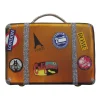 The Christmas Shop Glass Luggage| Glass