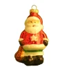 The Christmas Shop Glass Santa| Characters|Glass