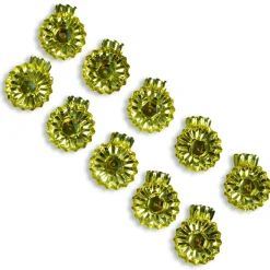 The Christmas Shop Gold Candle Clips| Novelties|Candles