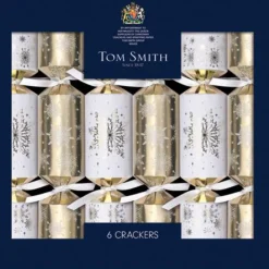 The Christmas Shop Gold Premium Christmas Crackers| Crackers