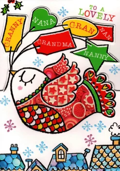 The Christmas Shop Grandma Christmas Card| Cards For Relatives