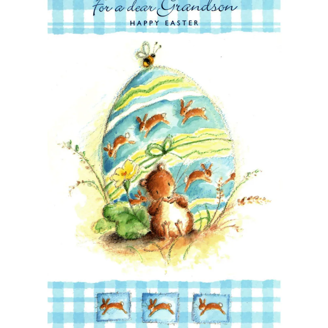The Christmas Shop Grandson Easter Card| Easter Etc.|Cards For Relatives