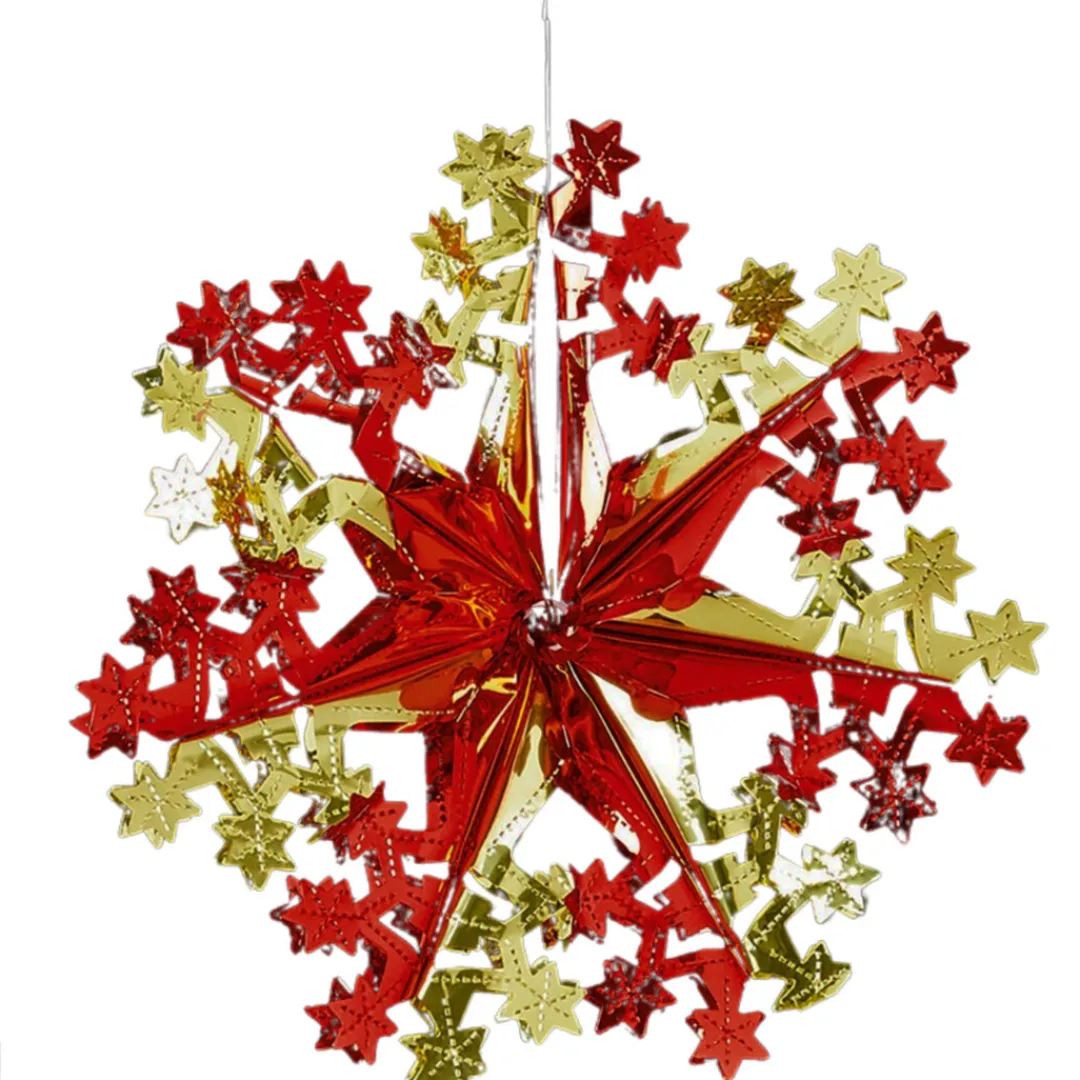 The Christmas Shop Hanging Foil Decoration| Foil Decorations