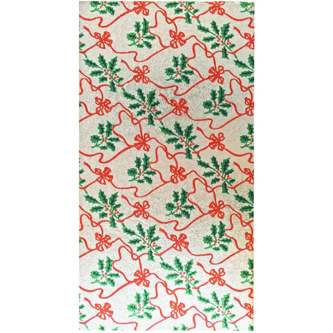 The Christmas Shop Holly Yule Log Board (S)| Cake Decoration