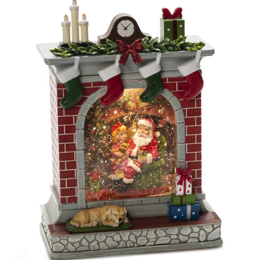 The Christmas Shop Illuminated Snowscene| Snowglobes