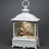 The Christmas Shop Illuminated Snowscene| Electric Operated Lights|Snowglobes
