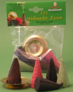 The Christmas Shop Incense Cones With Tray| Candles|Scents
