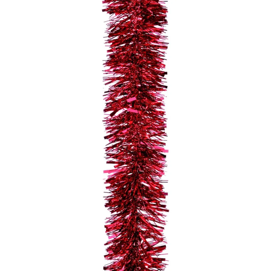 The Christmas Shop Large Chunky Red Tinsel| Tinsel|Red Theme