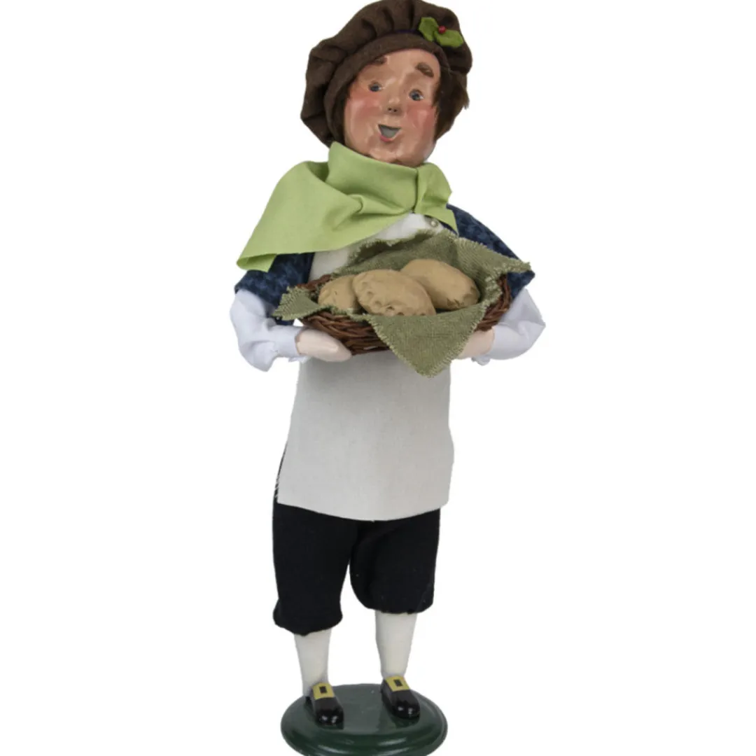 The Christmas Shop Man Selling Meat Pies| Byers Choice Carolers