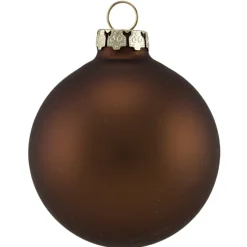 The Christmas Shop Matt Brown Baubles| Other Colours|Glass