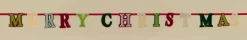 The Christmas Shop Merry Christmas Garland| Banners & Signs