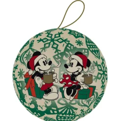 The Christmas Shop Mickey & Minnie Fillable Bauble| Gift Boxes|Other Colours