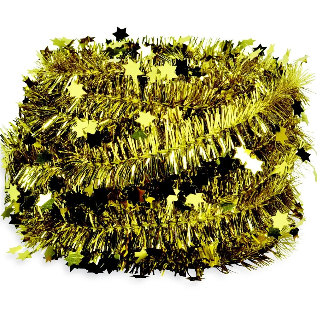 The Christmas Shop Mini Gold Tinsel Garland| Tinsel|Gold Theme